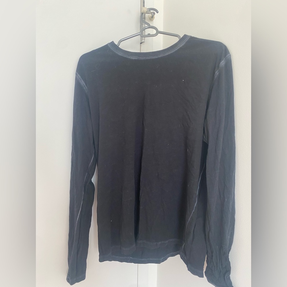 Patrick assaraf men’s long sleeve shirt  size medium